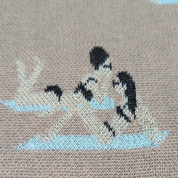 Free Planet Tan Graphic Button Down Shirt - Picture 5 of 11